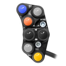 Jetprime Commodo de guidon Routier gauche pour