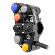 Jetprime Commodo de guidon Routier gauche pour 2