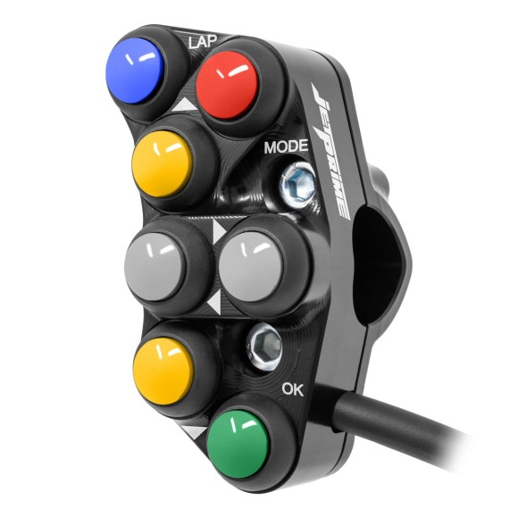 Jetprime Commodo de guidon Racing gauche pour