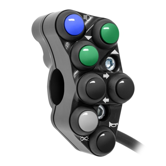 Jetprime Commodo de guidon Routier gauche pour