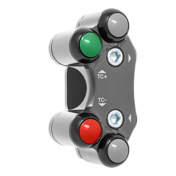 Jetprime Commodo de guidon Racing gauche pour