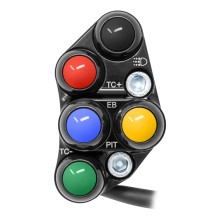 Jetprime Left Superbike Handlebar Switch for