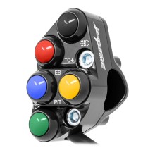 Jetprime Commodo de guidon Superbike gauche pour 2