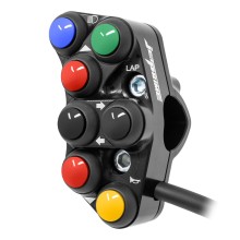 Jetprime Commodo de guidon Routier gauche pour 2