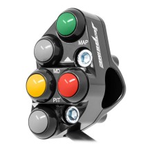 Jetprime Commodo de guidon Racing gauche pour 2