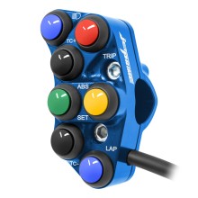 Jetprime Commodo de guidon Racing gauche pour BMW 2