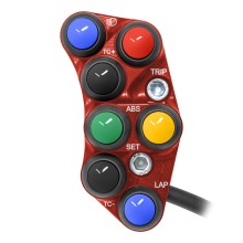 Jetprime Commodo de guidon Racing gauche pour BMW