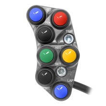 Jetprime Commodo de guidon Racing gauche pour BMW
