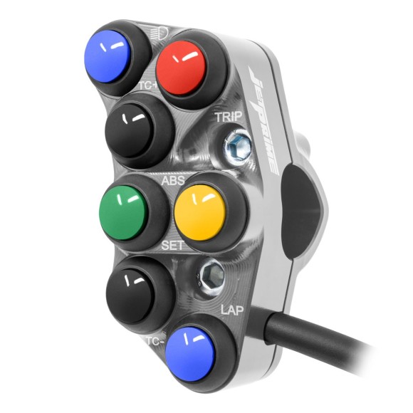 Jetprime Commodo de guidon Racing gauche pour BMW