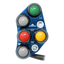 Jetprime Commodo de guidon Racing gauche pour