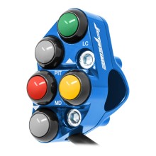 Jetprime Commodo de guidon Racing gauche pour 2