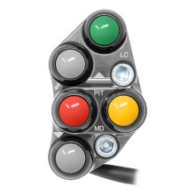Jetprime Commodo de guidon Racing gauche pour