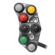 Jetprime Commodo de guidon Racing gauche pour