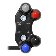 Jetprime Commodo de guidon Routier droit pour