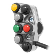 Left Racing Handlebar Switch for Ducati Panigale V4 /S 2025 (Titanium) 2