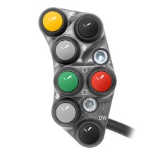 Left Racing Handlebar Switch for Ducati Streetfighter V4 (Titanium)