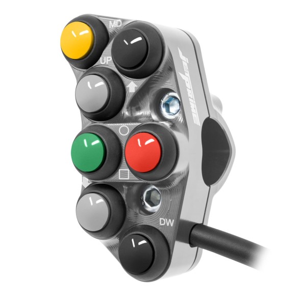 Commodo de guidon Racing gauche pour Ducati Streetfighter V4 (Titane)