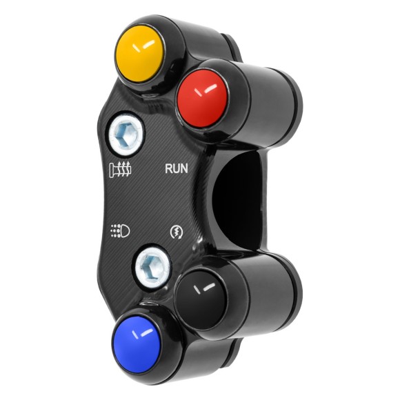 Jetprime Commodo de guidon Routier droit pour