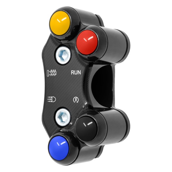 Jetprime Commodo de guidon Routier droit pour