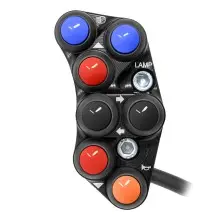 Jetprime Commodo de guidon Routier gauche pour