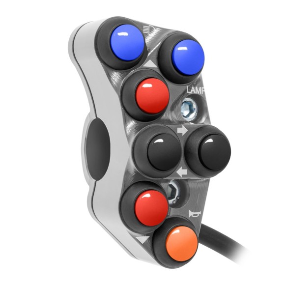 Jetprime Commodo de guidon Routier gauche pour