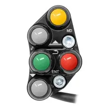 Jetprime Commodo de guidon Racing gauche pour