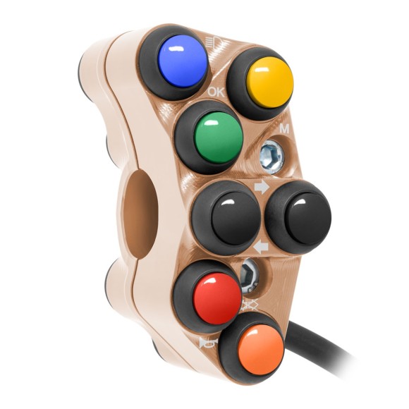 Linker Straßen-Lenkerschalter für Triumph Street Triple 765 R (Kupfer)