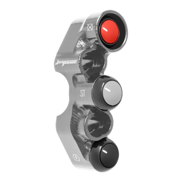 Jetprime Commodo de guidon Routier droit pour