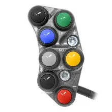 Left Racing Handlebar Switch for Ducati Panigale V4 (Titanium)