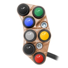 Commodo de guidon Racing gauche pour Ducati Streetfighter V4 (Cuivre)