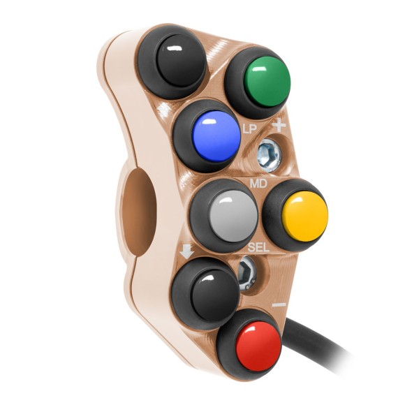 Left Racing Handlebar Switch for Ducati Streetfighter V4 (Copper)