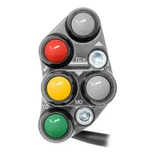 Jetprime Commodo de guidon Racing gauche pour