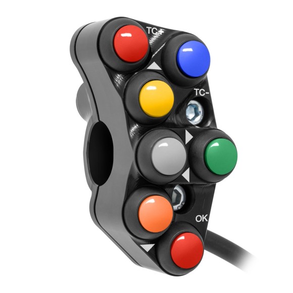 Jetprime Commodo de guidon Racing gauche pour