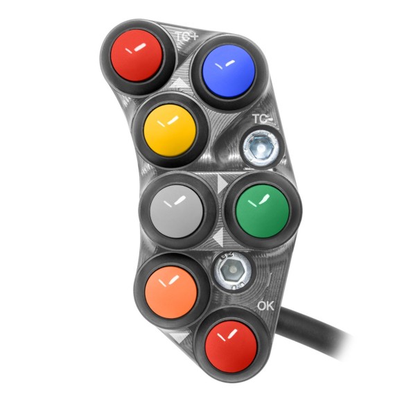Jetprime Commodo de guidon Racing gauche pour