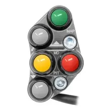 Jetprime Commodo de guidon Racing gauche pour