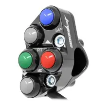 Jetprime Pulsantiera sinistra Racing per Kawasaki 2