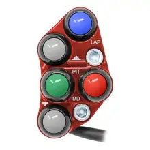 Jetprime Pulsantiera sinistra Racing per Kawasaki