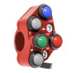 Left Racing Handlebar Switch for Kawasaki Ninja ZX-10R (Red)