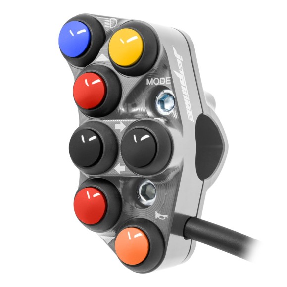 Left Street Handlebar Switch for Yamaha YZF-R1 (Titanium)