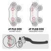 Right Street Handlebar Switch for Ducati Hypermotard 950 (Aligned holes) (Titanium)