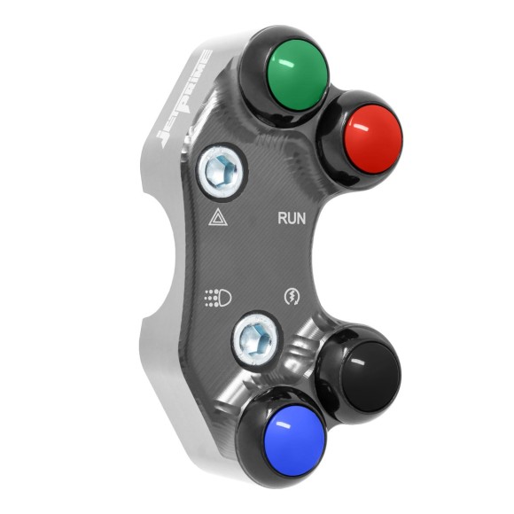 Right Street Handlebar Switch for Ducati Hypermotard 950 (Misaligned holes) (Titanium)