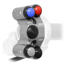 Additional handlebar switch for quick throttle for KTM 1290 Super Duke R (Titanium) 2