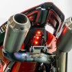 Kit feu arrière racing + Supports d’échappement Akrapovič pour Ducati Panigale V4
