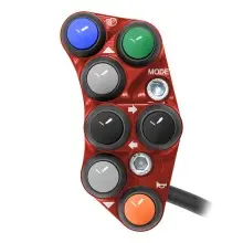 Jetprime Commodo de guidon Routier gauche pour