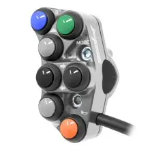 Jetprime Commodo de guidon Routier gauche pour 2