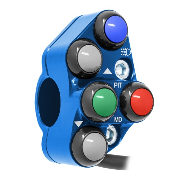Jetprime Commodo de guidon Racing gauche pour