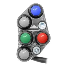 Jetprime Commodo de guidon Racing gauche pour