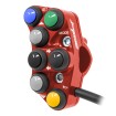 Linker Straßen-Lenkerschalter für Honda CBR 1000 RR (Rot)