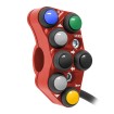 Left Street Handlebar Switch for Suzuki GSX-R1000 (Red)