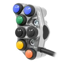 Left Street Handlebar Switch for Yamaha Tracer 9 (Titanium) 2